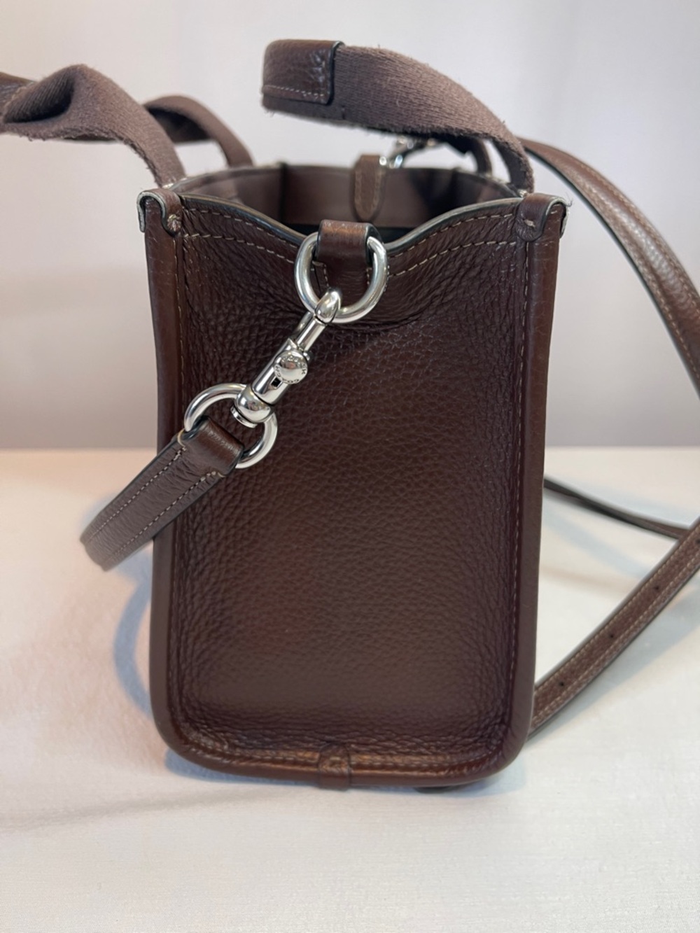 Coach A2578-CAR78 Smith Tote Bag 24 Brown Canvas and Leather - Picture 6 of 13